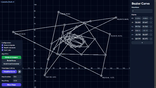 Bezier Curve Generator